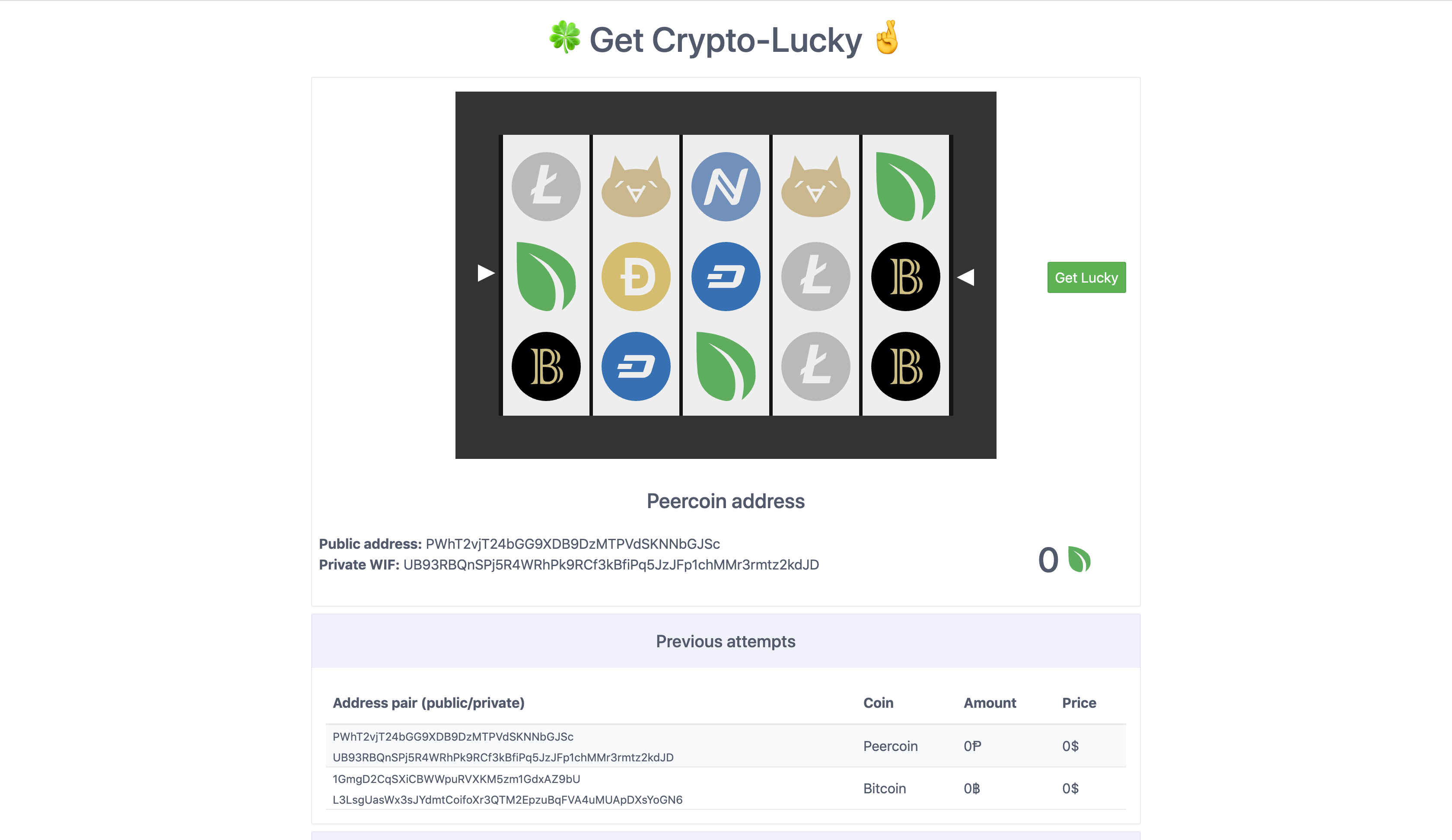 Get Crypto-Lucky
